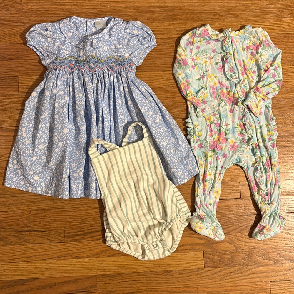 3-6 month little girl bundle
